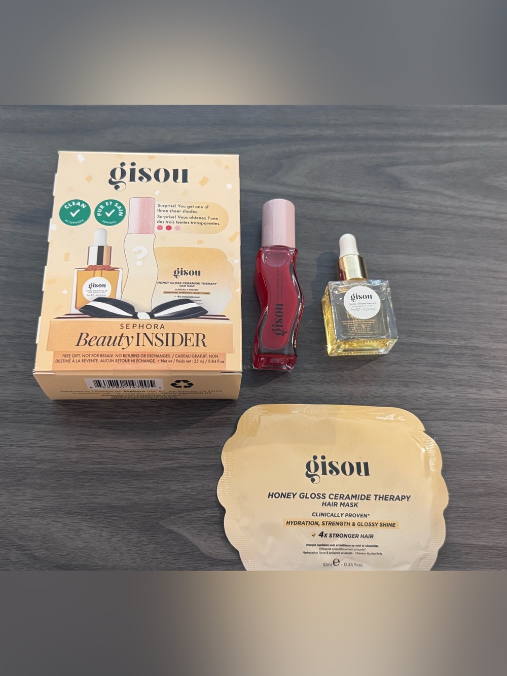 Sephora July Gisou Birthday set. Brand new!